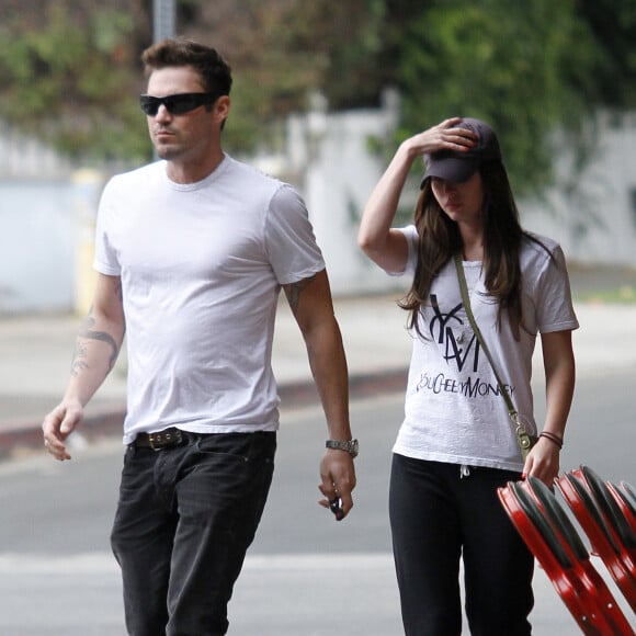 Megan Fox et Brian Austin Green à Los Feliz le 4 octobre 2011.