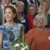 La princesse Mary de Danemark inaugurait le 24 août 2015 à Slagelse un nouvel hôpital psychiatrique.