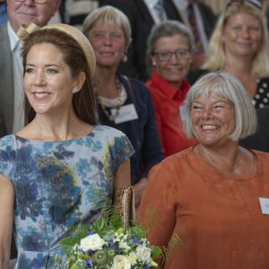 La princesse Mary de Danemark inaugurait le 24 août 2015 à Slagelse un nouvel hôpital psychiatrique.