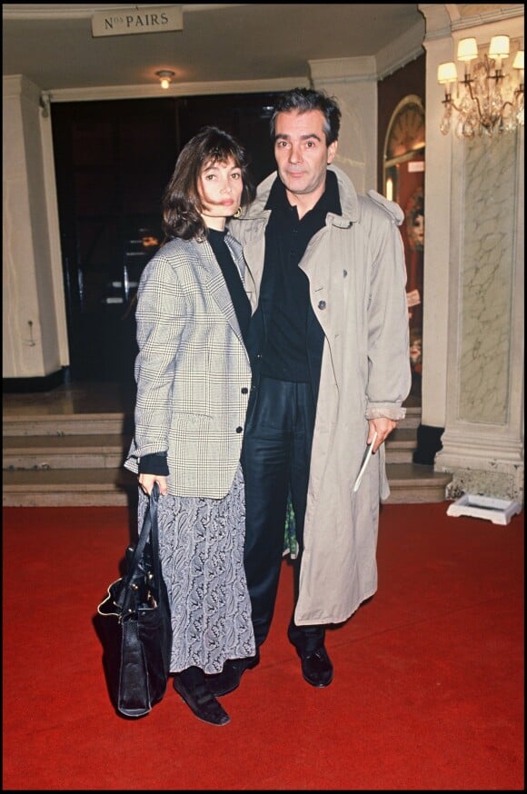 Pierre Arditi et Evelyne Bouix - Théâtre des Bouffes Parisiens en 1988