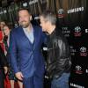 Ben Affleck, Matt Damon complices lors de la soirée pour la saison 4 de The Project Greenlight à Los Angeles, le 10 août 2015.