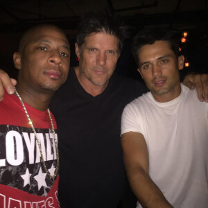 Skills (Antwon Tanner), Dan (Paul Johansson) et Chase (Stephen Colletti), personnages des Frères Scott réunis le temps d'une soirée à Montréal, samedi 22 août.