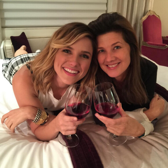 Entre "mère et fille": Brooke Davis et sa mère (dans la série) Victoria Davis, à Montréal ce samedi 22 août