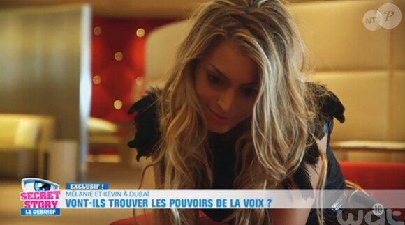 Kevin et Mélanie de Secret Story 9 : leur aventure à Dubai. Photos exclusives dévoilées dans Le Debrief, le 24 aout 2015, sur NT1