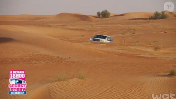 Kevin et Mélanie de Secret Story 9 : leur aventure à Dubai. Photos exclusives dévoilées dans Le Debrief, le 24 aout 2015, sur NT1