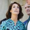 La princesse Marie de Danemark prenait part le 23 août 2015 à la cérémonie de célébration de l'inscription au patrimoine mondial de l'Unesco de la réserve de chasse de Dyrehave et Gribkov, en Zélande du Nord.