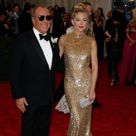 Michael Kors et Kate Hudson - Soirée Costume Institute Gala 2015 (Met Ball) au Metropolitan Museum, célébrant l'ouverture de Chine: à travers le miroir à New York. Le 4 mai 2015.  