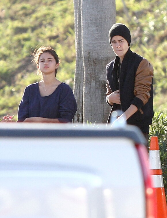 Justin Bieber et Selena Gomez en Floride, le 12 mars 2012 