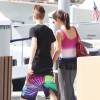 Justin Bieber et Selena Gomez en Floride, le 11 mars 2012  