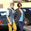 Justin Bieber et Selena Gomez à Encino, le 21 novembre 2011 