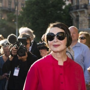 Isabella Rossellini, fille d'Ingrid Bergman - Projection du documentaire "Je suis Ingrid" à Stockholm le 24 août 2015.