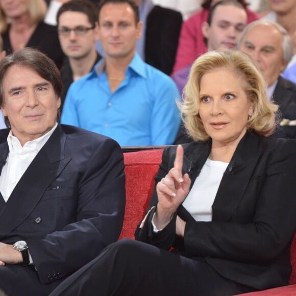 Sylvie Vartan et Tony Scotti dans Vivement Dimanche, le 20 novembre 2011.