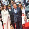 La reine Rania de Jordanie était invitée à s'exprimer le 26 août 2015 lors de l'ouverture de l'Université d'été du MEDEF à Jouy-en-Josas (Yvelines). Sa fille la princesse Iman, 18 ans, l'accompagnait.
