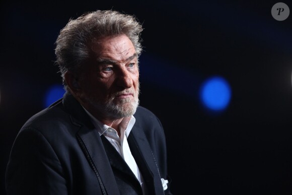 Exclusif - Eddy Mitchell - Enregistrement de l'émission Spécial Johnny Hallyday, "Johnny, la soirée événement", diffusée sur TF1 le 20 décembre 2014.