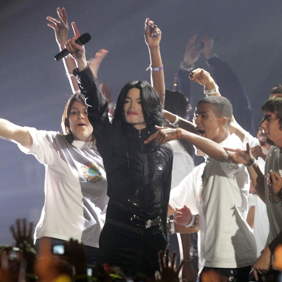 Michael Jackson aux World Music Awards à Londres, le 15 novembre 2006.