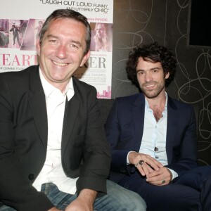 Pascal Chaumeil et romain Duris à Londres, le 25 mai 2010.