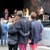 La princesse Marie et le prince Joachim de Danemark lovés l'un contre l'autre lors d'un concert au Festival de musique de Tønder, dont Marie est la marraine, le 30 août 2015.