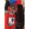 Victoria Beckham avec son fils Romeo à l'occasion de son 13e anniversaire, photo publiée le 1er septembre 2015