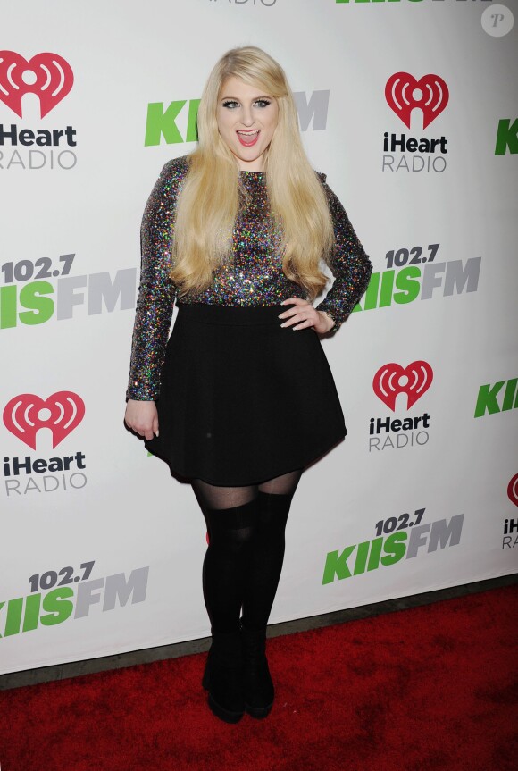 Meghan Trainor lors du "KIIS FM's Jingle Ball 2014" à Los Angeles, le 5 décembre 2014.
