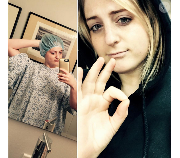 Meghan Trainor hospitalisée pour se faire opérer des cordes vocales / photo postée sur le compte Instagram de la chanteuse.