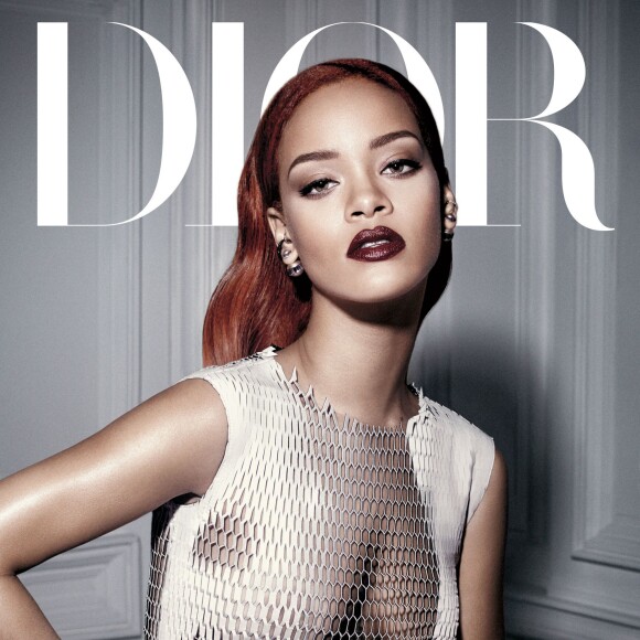 Rihanna photographiée par Craig McDean pour le Dior Mag.