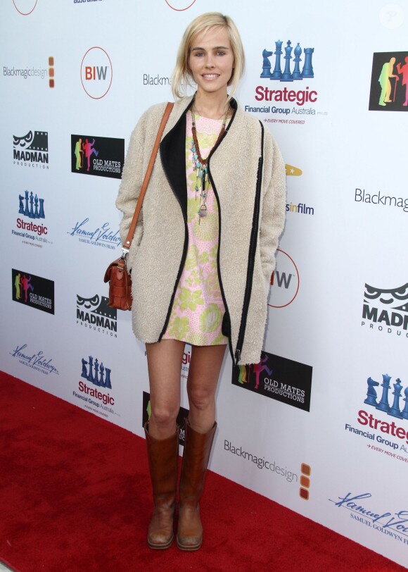 Isabel Lucas assiste à la première du film "That Sugar Film" à Los Angeles. Le 20 juillet 2015