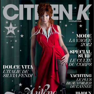 Mylène Farmer photographiée par Bruno Aveillan pour le magazine "Citizen K", fin 2011.