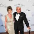Gary Pudney et sa soeur Judith Laurence le 5 septembre 2015 au palais princier à Monaco, lors du dîner de gala de la Princess Grace Foundation - USA qui a récompensé l'acteur Robert Redford (Prix Prince Rainier III) et le réalisateur Cary Joji Fukunaga (Prix Princesse Grace).