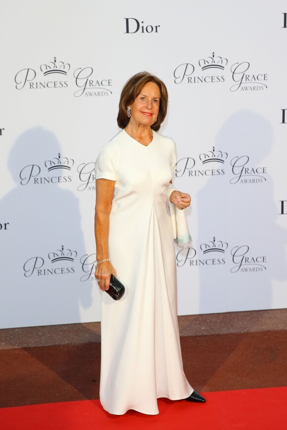 Simone Pastor le 5 septembre 2015 au palais princier à Monaco, lors du dîner de gala de la Princess Grace Foundation - USA qui a récompensé l'acteur Robert Redford (Prix Prince Rainier III) et le réalisateur Cary Joji Fukunaga (Prix Princesse Grace).