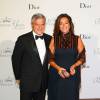 Sidney Toledano et sa femme Katia le 5 septembre 2015 au palais princier à Monaco, lors du dîner de gala de la Princess Grace Foundation - USA qui a récompensé l'acteur Robert Redford (Prix Prince Rainier III) et le réalisateur Cary Joji Fukunaga (Prix Princesse Grace).