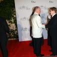 La princesse Charlene et le prince Albert de Monaco ont accueilli au palais princier Robert Redford et son épouse Sibylle Szaggars-Reford à l'occasion du dîner de gala de la Princess Grace Foundation - USA, le 5 septembre 2015, organisé pour la première fois en principauté, dans la cour d'honneur du palais. L'acteur américain s'est vu remettre le Prix Prince Rainier III. 