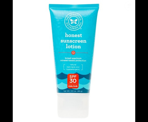 Crème solaire SPF 30 de la marque Honest, mise en accusation par des utilisateurs