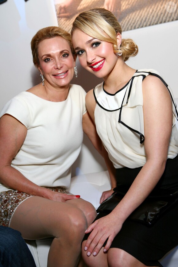 Hayden Panettiere et sa mère Lesley à l'Eyebeam Atelier de New York le 30 janvier 2008