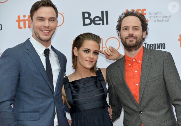 Nicholas Hoult, Kristen Stewart et Drake Doremus - L'avant-première du film Equals à Toronto le 13 septembre 2015