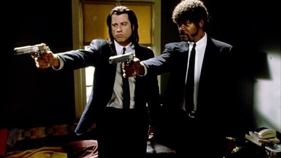John Travolta et Samuel L. Jackson, deux des acteurs principaux de Pulp Fiction.