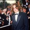 Johnny Depp à Cannes en 1992.