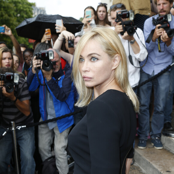 Emmanuelle Béart à Paris le 7 juillet 2015.