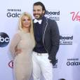 Britney Spears et son compagnon Charlie Ebersol - Soirée des "Billboard Music Awards" à Las Vegas le 17 mai 2015.