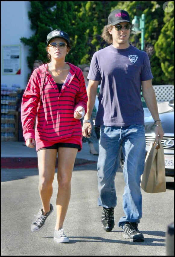 Lindsay Lohan et Harry Morton font les boutiques à Hollywood le 17 septembre 2006