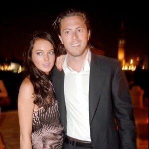 Lindsay Lohan et Harry Morton à la soirée Missoni à Venise le 5 septembre 2006