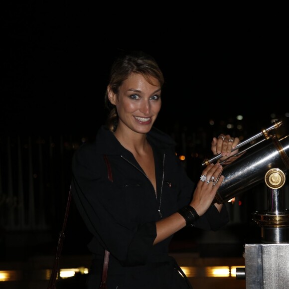 Pauline Lefèvre - Soirée de lancement du Qatar Prix de l'Arc de Triomphe 2015, le Championnat du Monde des Pur-Sang à l'Arc de Triomphe à Paris, le 15 septembre 2015.