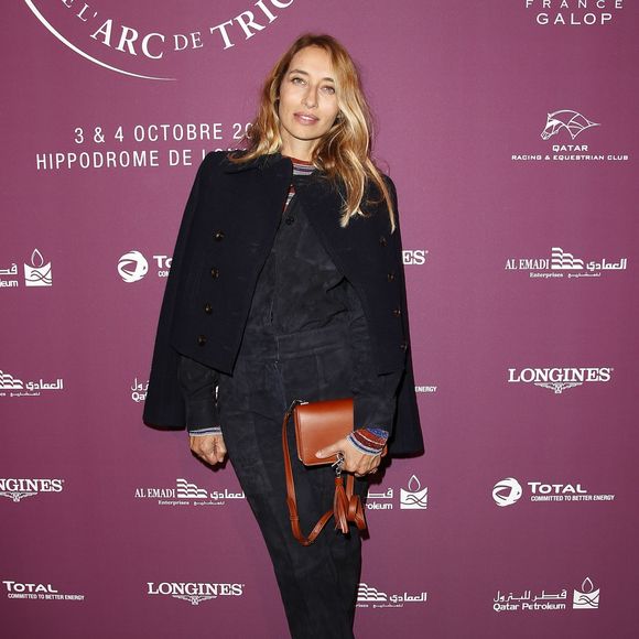 Alexandra Golovanoff - Soirée de lancement du Qatar Prix de l'Arc de Triomphe 2015, le Championnat du Monde des Pur-Sang à l'Arc de Triomphe à Paris, le 15 septembre 2015.