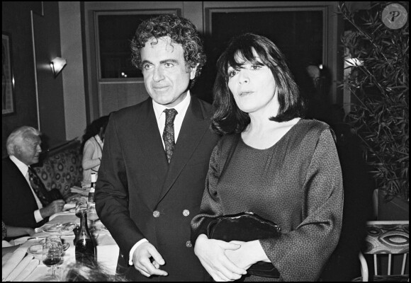Archives - Guye Béart et Juliette Greco, à Paris, en 1976