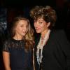 Ysa Ferrer et sa fille - Soirée VIP pour la 35e Nuit des Publivores au Grand Rex à Paris, le 17 septembre 2015.