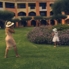 Beyoncé et Blue Ivy en vacances en Méditerranée, septembre 2015.