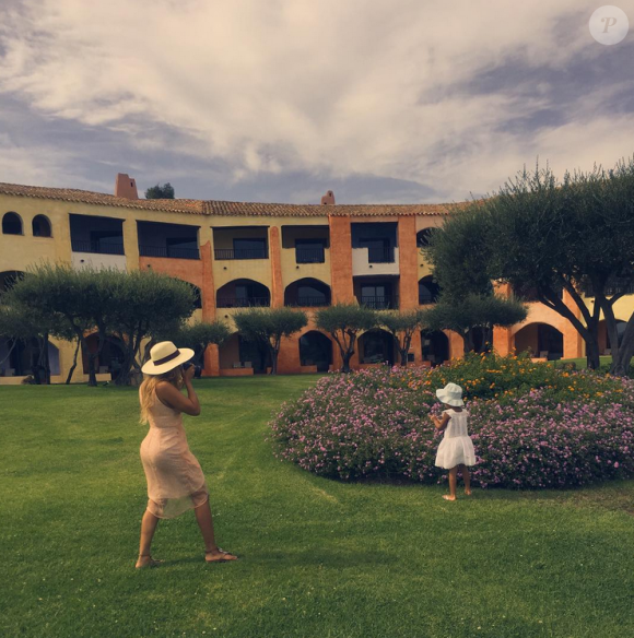 Beyoncé et Blue Ivy en vacances en Méditerranée, septembre 2015.