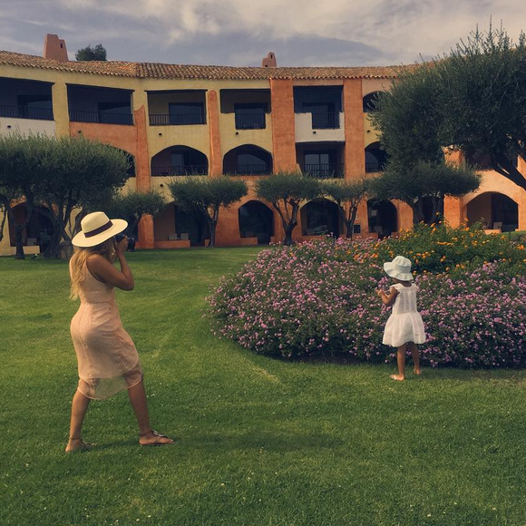 Beyoncé et Blue Ivy en vacances en Méditerranée, septembre 2015.