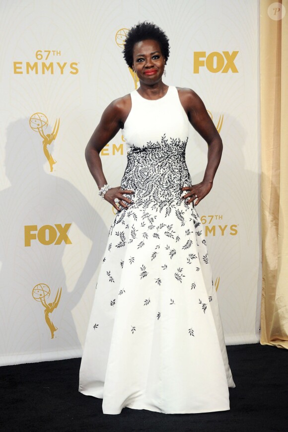 Viola Davis à la 67e cérémonie des Emmy Awards à Los Angeles, le 20 setpembre 2015.