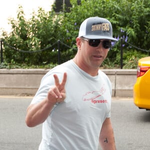 Stephen Baldwin dans les rues de New York. Le 30 aout 2014