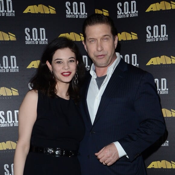 Neva Leoni, Stephen Baldwin - Soirée du film "Sod" à Rome en Italie le 2 février 2014.